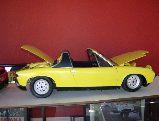 One fourth scale Porsche 914