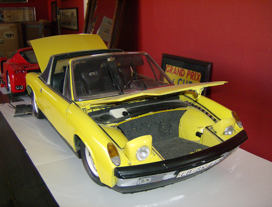 One fourth scale Porsche 914