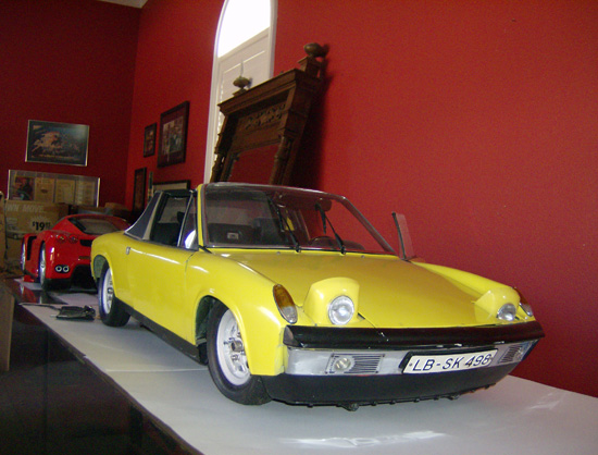 One fourth scale Porsche 914