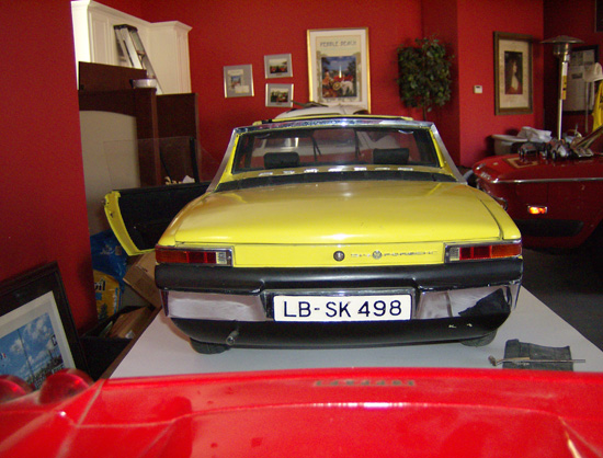 One fourth scale Porsche 914