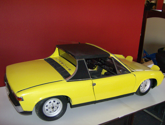 One fourth scale Porsche 914