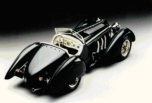 Mercedes Benz Black Prince SSK