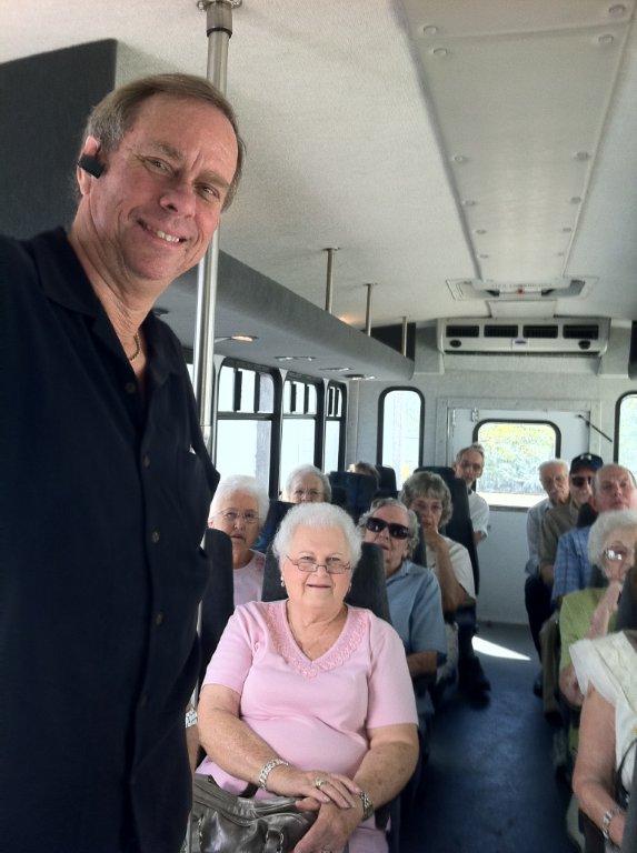 Church-Cisitors-Ron meadow view church of christ visited the museum